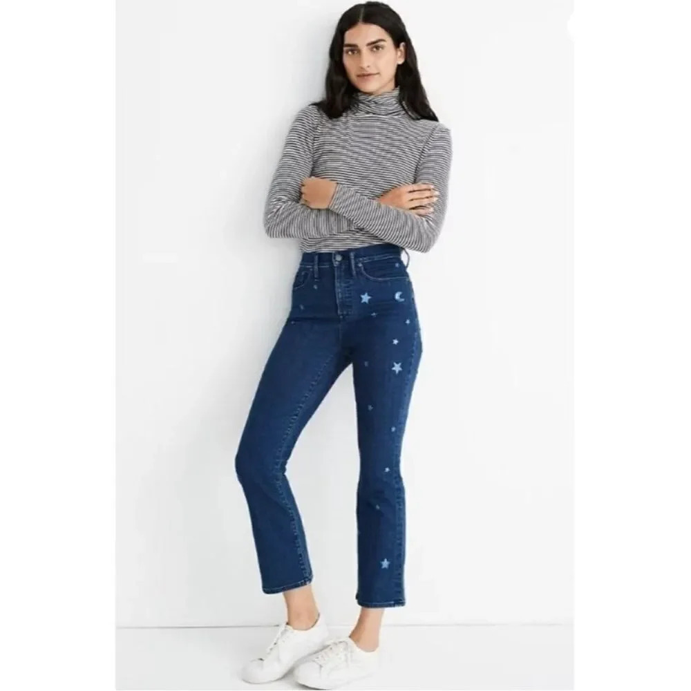 Madewell Cali Demi-Boot Jeans: Star Edition